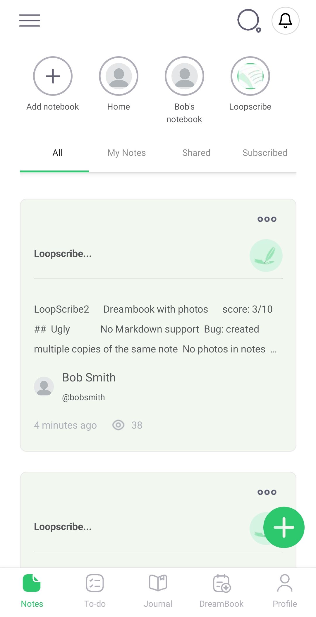 Loopscribe