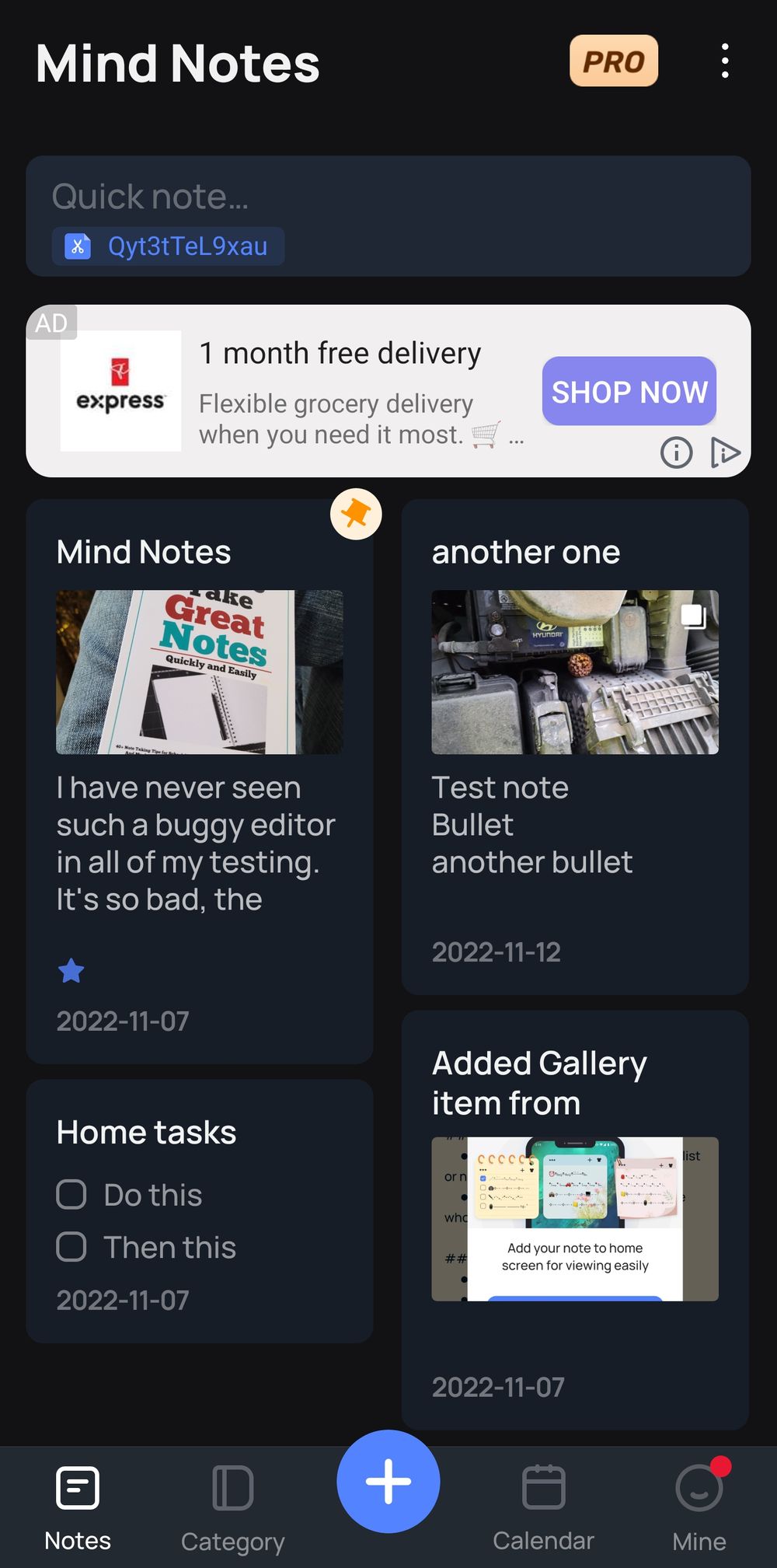 Mind Notes