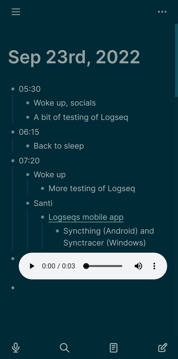 list backup of archivelog logseq